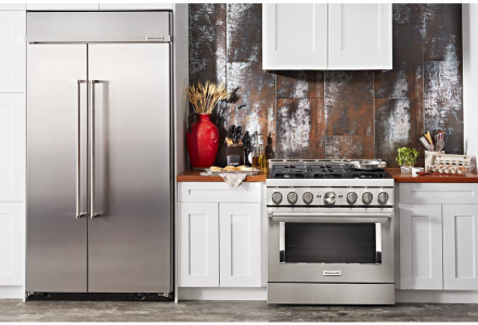 KitchenAid36'' Smart Commercial-Style Gas Range with 6 Burners