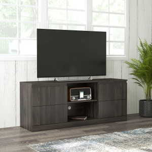 Hillsdale FurnitureBrindle Wood 6 Inch Media Console in Espresso