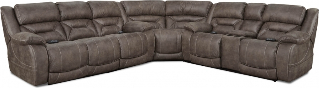HomestretchTriple Power Sectional
