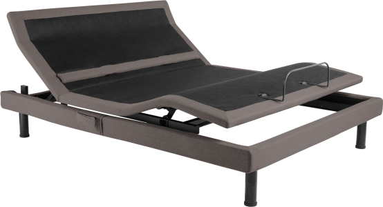 MaloufS755 Adjustable Base - Queen in Charcoal