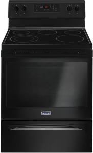 Maytag30-Inch Wide Electric Range With Shatter-Resistant Cooktop - 5.3 Cu. Ft.