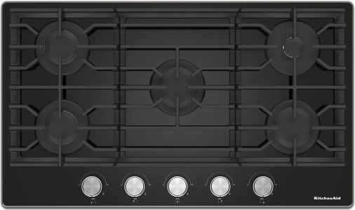 KitchenAid36" Gas-on-Glass Cooktop