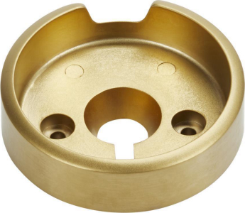 WhirlpoolRange Brass Knob Bezel, Surface/Grille