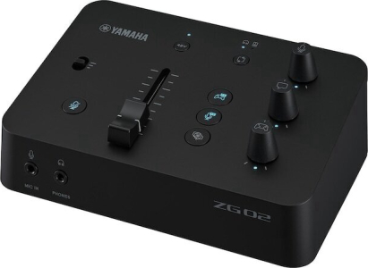 YamahaZG02 Black Gaming Mixer