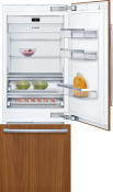 Benchmark® Built-in Bottom Freezer Refrigerator 30" Flat Hinge B30IB905SP