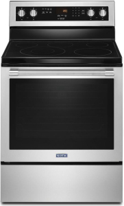 Maytag30-Inch Wide Electric Range With True Convection And Power Preheat - 6.4 Cu. Ft.