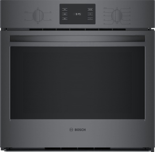 Bosch500 Series Single Wall Oven 30" Black Stainless Steel HBL5344UC
