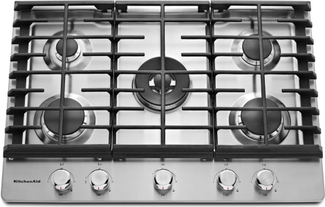 KitchenAid30" 5-Burner Gas Cooktop