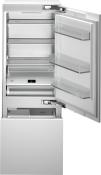 30 inch Bottom Mount Built-in Refrigerator Panel Ready with ice maker & internal water dispenser Panel Ready