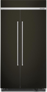 KitchenAid25.5 Cu Ft. 42" Built-In Side-by-Side Refrigerator with PrintShield&trade; Finish