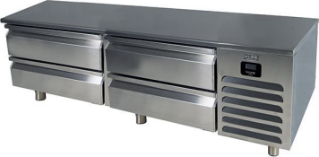 Crb572 72" Refrigerator Chef Base With Stainless Solid Finish (115 V/60 Hz Volts /60 Hz Hz)