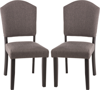 Hillsdale FurnitureEmerson Wood Dining Chair, Set of 1 in Gray