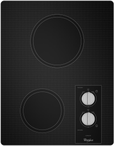 Whirlpool15-inch Electric Cooktop with Easy Wipe Ceramic Glass