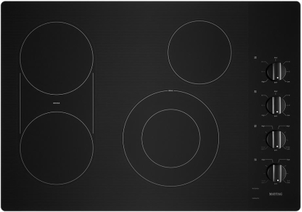 Maytag30-Inch Electric Cooktop with Reversible Grill and Griddle