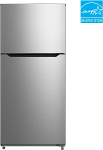 Element ApplianceElement 20.5 cu. ft. Top Freezer Refrigerator - Stainless Steel
