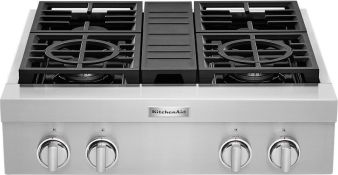 KitchenAid® 30'' 4-Burner Commercial-Style Gas Rangetop