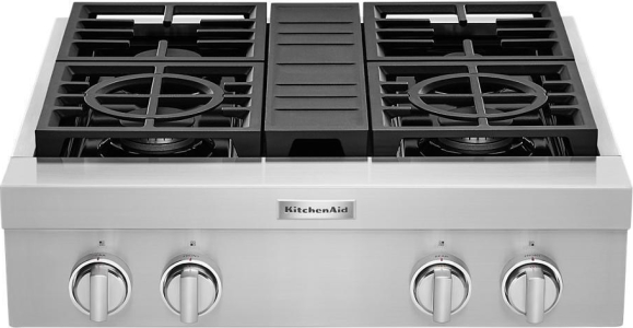 KitchenAid30'' 4-Burner Commercial-Style Gas Rangetop
