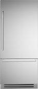 36 inch built-in Bottom Mount Refrigerator with ice maker, stainless steel Stainless Steel