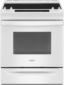 Whirlpool34" Tall Range with Self Clean Oven Cycle