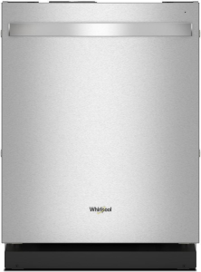 Whirlpool44 dBA ADA Compliant Dishwasher Flush with Cabinets with 3rd Rack