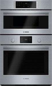 Bosch500 Series, 30" Combo, Upper: Microwave, Lower: EU Conv, Knob Control
