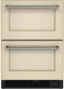 KitchenAid24" Panel-Ready Undercounter Double-Drawer Refrigerator/Freezer