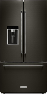 KitchenAid23.8 cu. ft. 36" Counter-Depth French Door Platinum Interior Refrigerator with PrintShield&trade; Finish