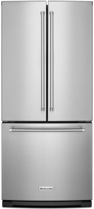 KitchenAid20 cu. Ft. 30-Inch Width Standard Depth French Door Refrigerator with Interior Dispense