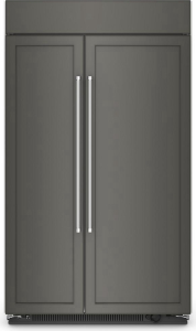 KitchenAid30 Cu. Ft. 48"" Built-In Side-by-Side Refrigerator with Panel-Ready Doors