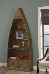 Hillsdale FurnitureTuscan Retreat Wood Bookcase in Antique Pine