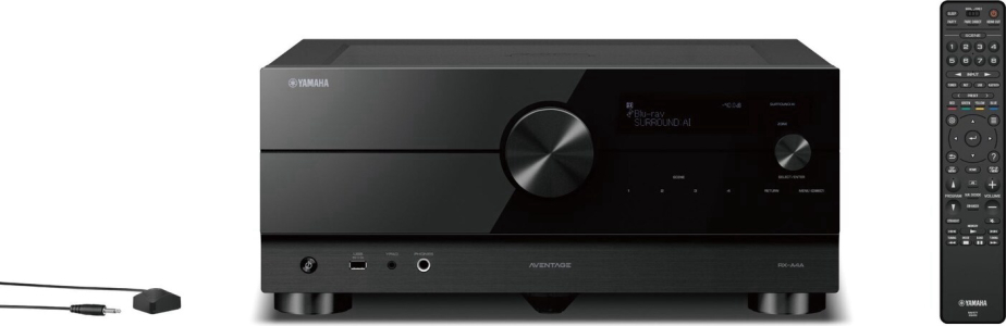 YamahaRX-A4ABL AVENTAGE 7.2-Channel AV Receiver with 8K HDMI and MusicCast