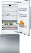 Benchmark® Built-in Bottom Freezer Refrigerator 30" Flat Hinge B30BB935SS