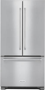 KitchenAid22 cu. ft. 36-Inch Width Counter Depth French Door Refrigerator with Interior Dispense