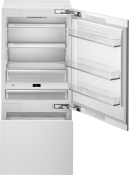 36 inch Bottom Mount Built-in Refrigerator Panel Ready with ice maker & internal water dispenser Panel Ready