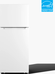Element ApplianceElement Electronics 17.6 cu. ft. Top Freezer Refrigerator - White, ENERGY STAR (ENR18TFGBW)