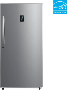 Element ApplianceElement 17.0 cu. ft. Upright Convertible Freezer / Refrigerator - Stainless Steel, ENERGY STAR (EUF17CECS)
