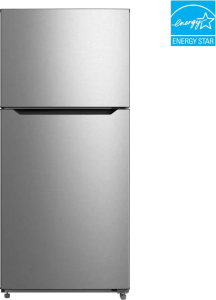 Element ApplianceElement 14.2 cu. ft. Top Freezer Refrigerator - Stainless Steel