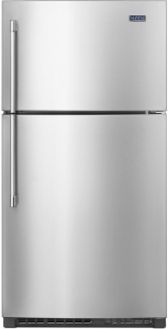 Maytag33-Inch Wide Top Freezer Refrigerator with EvenAir&trade; Cooling Tower- 21 Cu. Ft.