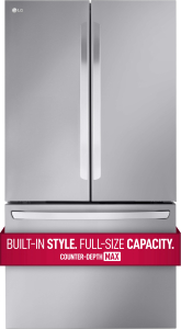 LG Appliances27 cu. ft. Smart Counter-Depth MAX &trade; French Door Refrigerator