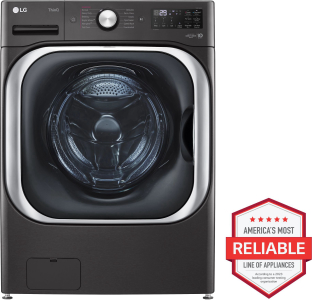 LG Appliances5.2 cu. ft. Mega Capacity Smart wi-fi Enabled Front Load Washer with TurboWash&reg; and Built-In Intelligence