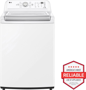 LG Appliances4.8 cu. ft. Mega Capacity Top Load Washer with 4-Way&trade; Agitator & TurboDrum&trade; Technology