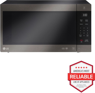 LG AppliancesLG Black Stainless Steel Series 2.0 cu. ft. NeoChef&trade; Countertop Microwave with Smart Inverter and EasyClean&reg;