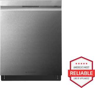 LG AppliancesLG SIGNATURE Top Control Smart Wi-Fi Enabled Dishwasher with TrueSteam&reg; and QuadWash&trade;