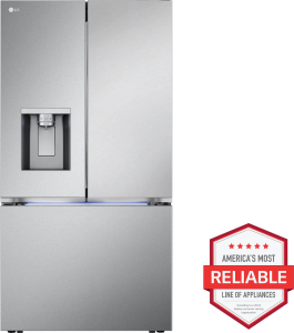 LG Appliances31 cu. ft. Smart Standard-Depth MAX&trade; French Door Refrigerator with Four Types of Ice