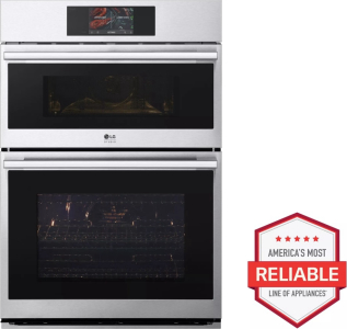 LG AppliancesSTUDIOLG STUDIO 1.7/4.7 cu. ft. Combination Double Wall Oven with Air Fry