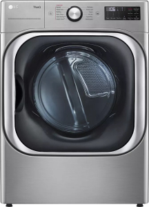 LG Appliances9.0 cu. ft. Mega Capacity Smart wi-fi Enabled Front Load Electric Dryer with TurboSteam&trade; and Built-In Intelligence