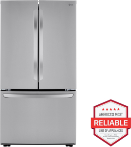 LG Appliances23 cu.ft French Door, Counter-Depth, Non Dispense Refrigerator