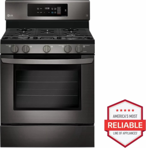 LG Appliances5.4 cu. ft. Gas Single Oven Range with Fan Convection and EasyClean&reg;