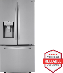 LG Appliances25 cu. ft. Smart wi-Fi Enabled French Door Refrigerator