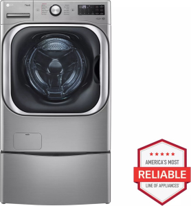 LG Appliances1.0 cu. ft. LG SideKick&trade; Pedestal Washer, LG TWINWash&trade; Compatible